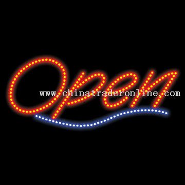 LED Open Sign from China